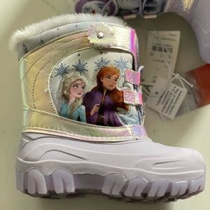 Toddler Girl Frozen Snow Boots - NWT